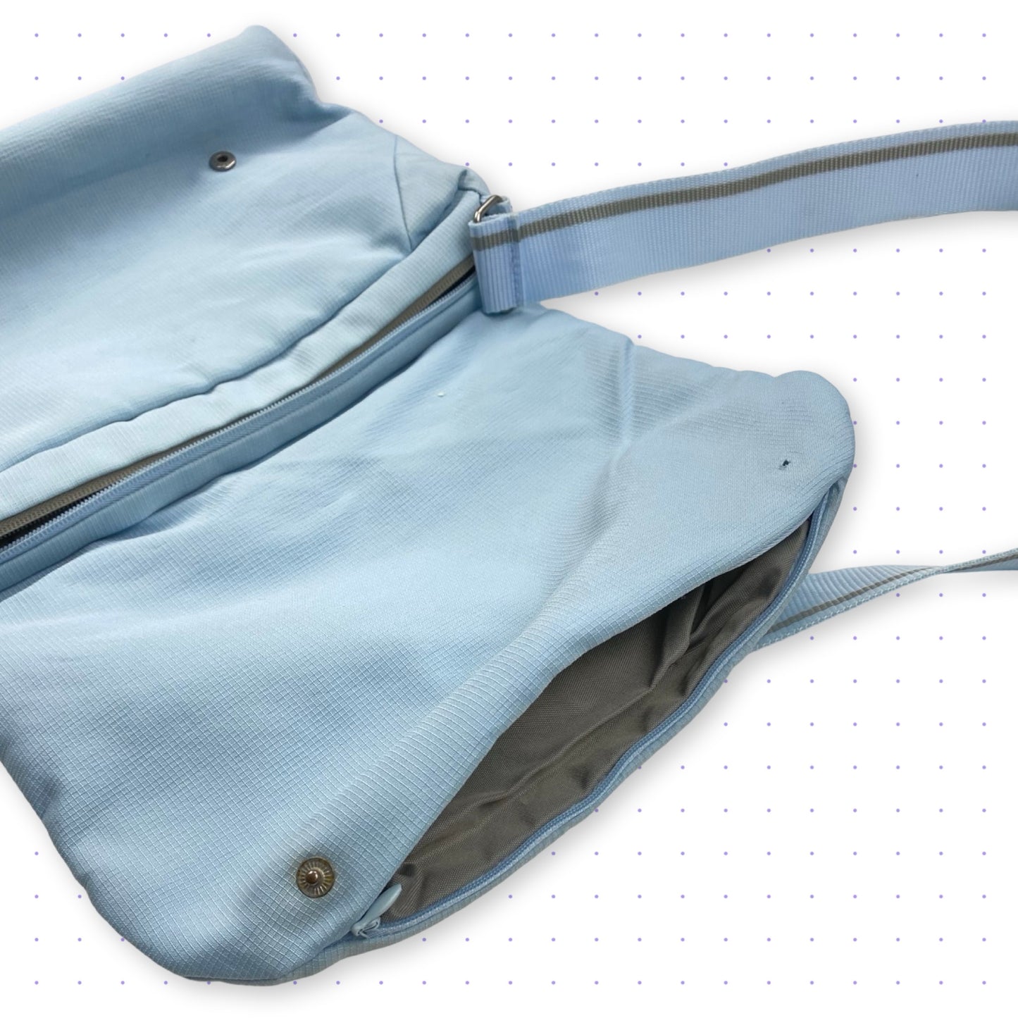 00s Nike Side Bag Baby Blue