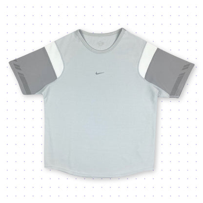 00s Nike Center Swoosh Dri-Fit T-shirt Grey