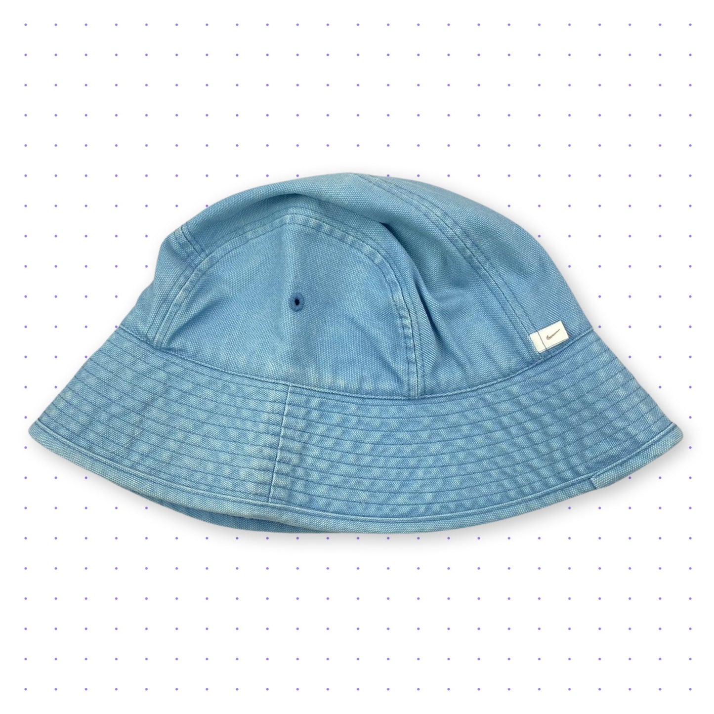 90s Nike Bucket Hat Babyblue