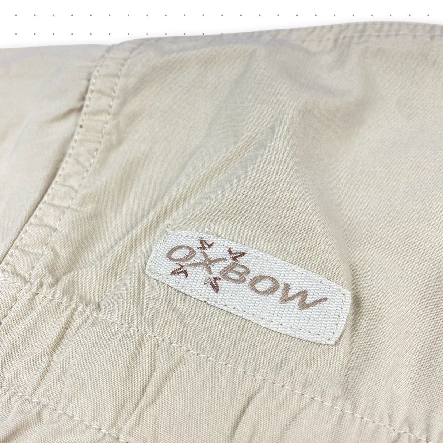 00s Oxbow Polo T-shirt Beige