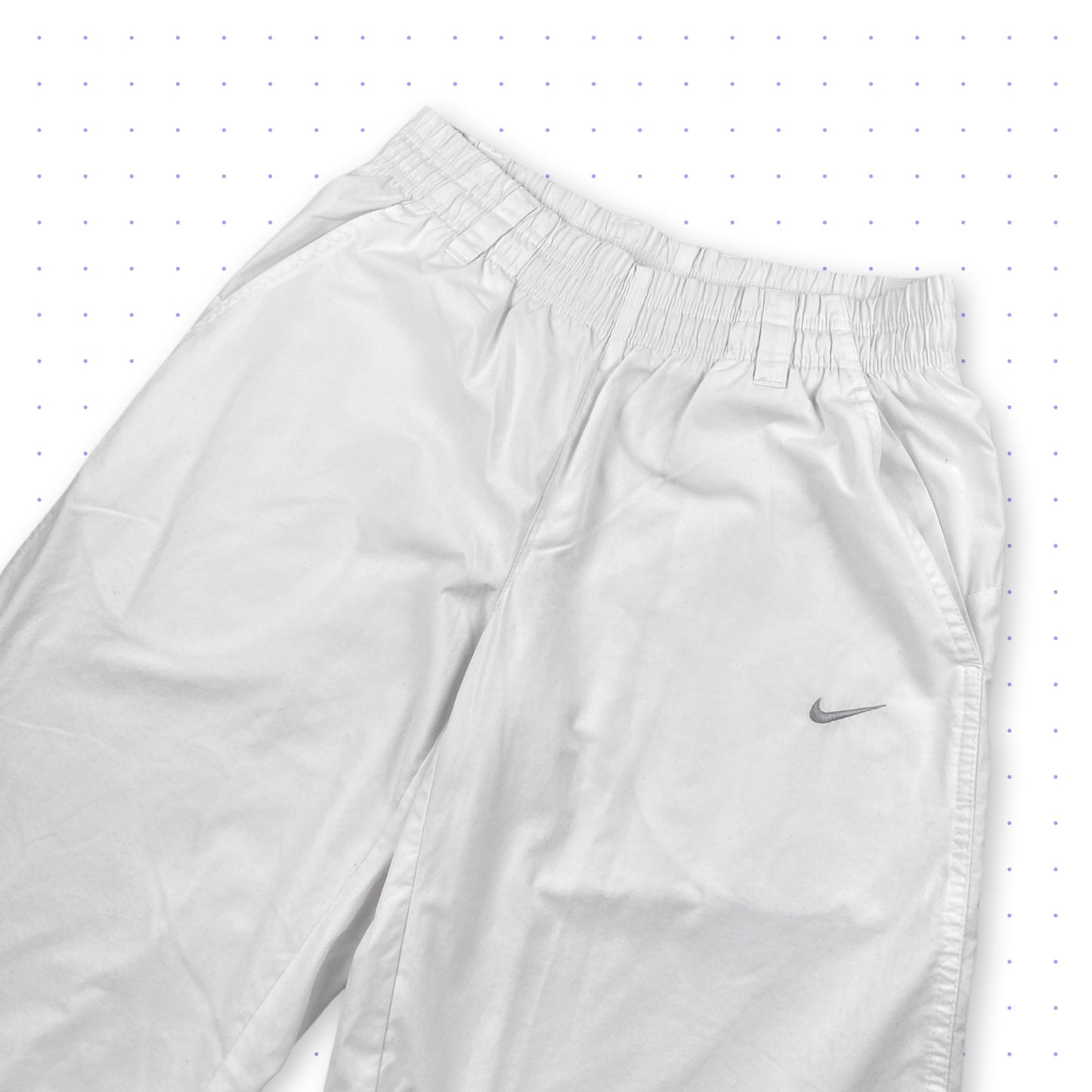 ´07 Nike Pants White