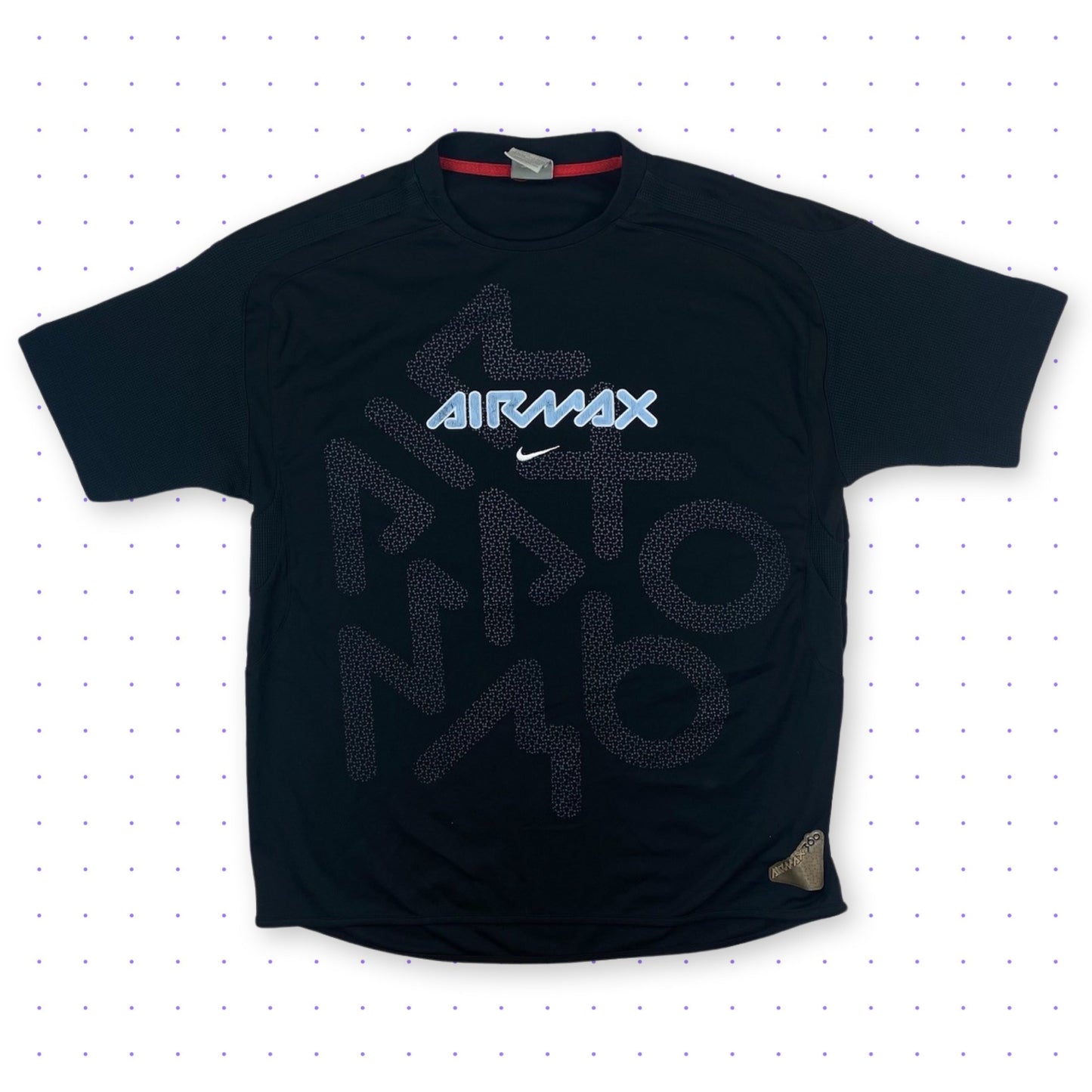 00s Nike Airmax 360 T-Shirt Black