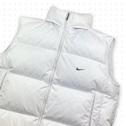 00s Nike Down Vest White