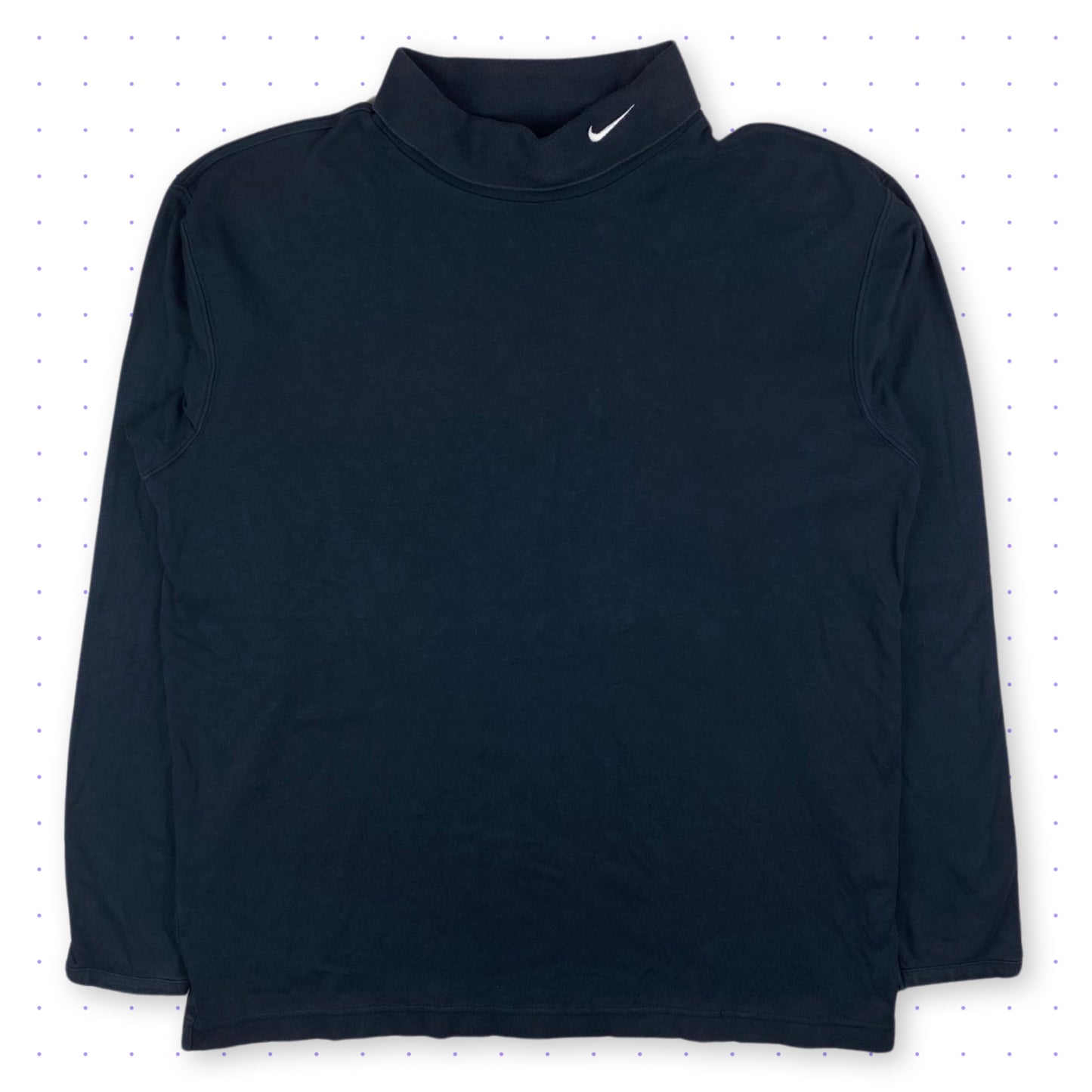 00s Nike Turtleneck Sweater Navy