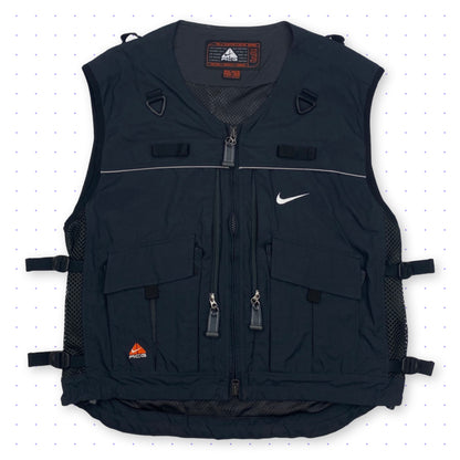 ‘98 Nike ACG Tactical Reflective Hydration Vest Black