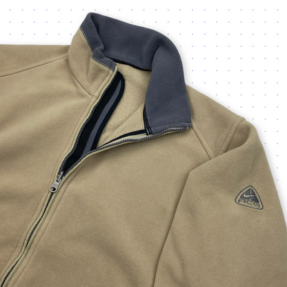 00s Nike ACG Therma-Fit Heavy Fleece Jacket Beige