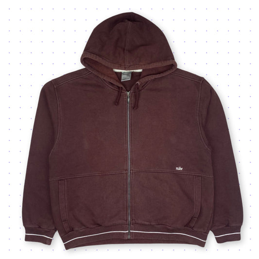 00s Nike Zip Jacket Red/Bordeaux