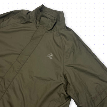 ‘07 Nike ACG Considered Pleated Button Up Jacket Khaki