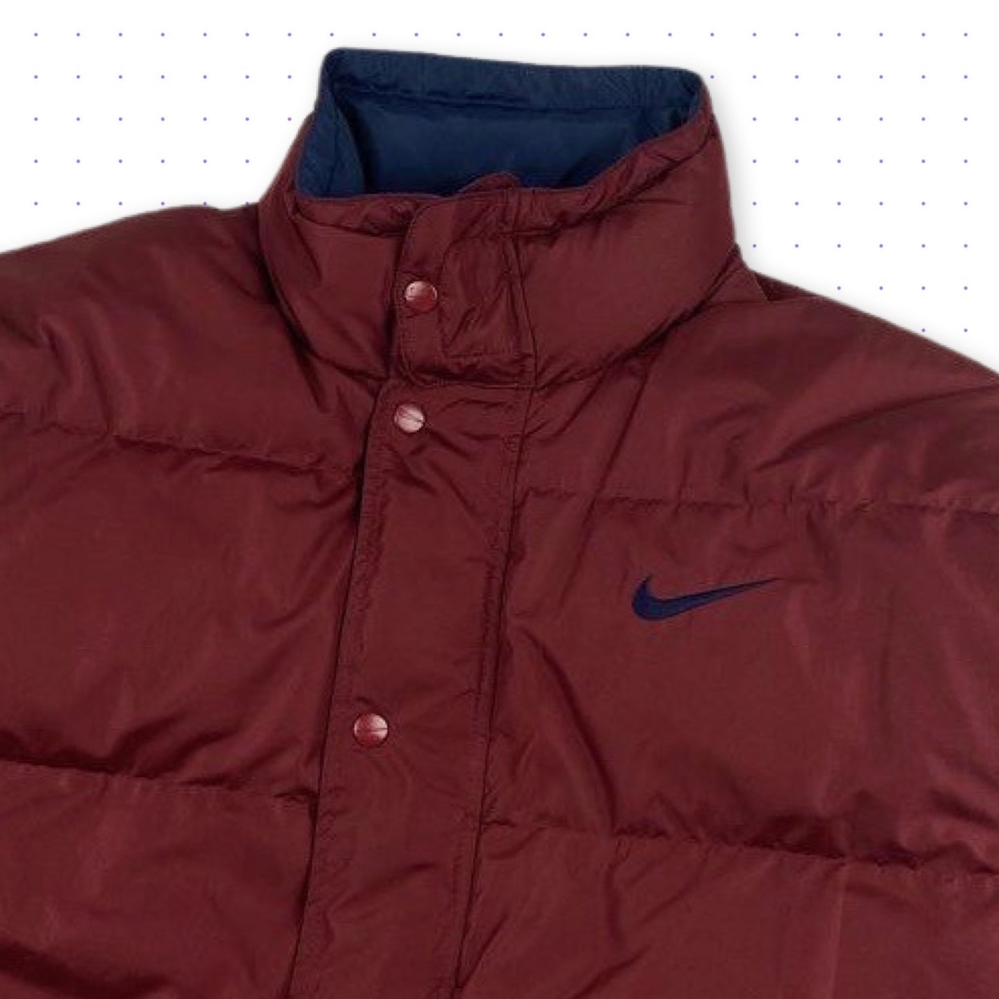 90s Nike Down Jacket Red