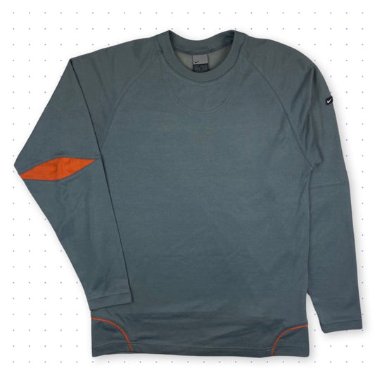 00s Nike Piped Longsleeve Grey