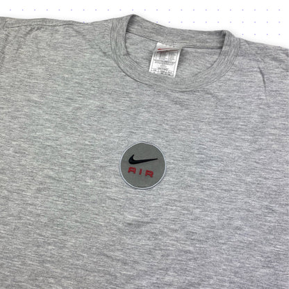 90s Nike Air Rubber Swoosh T-Shirt Grey