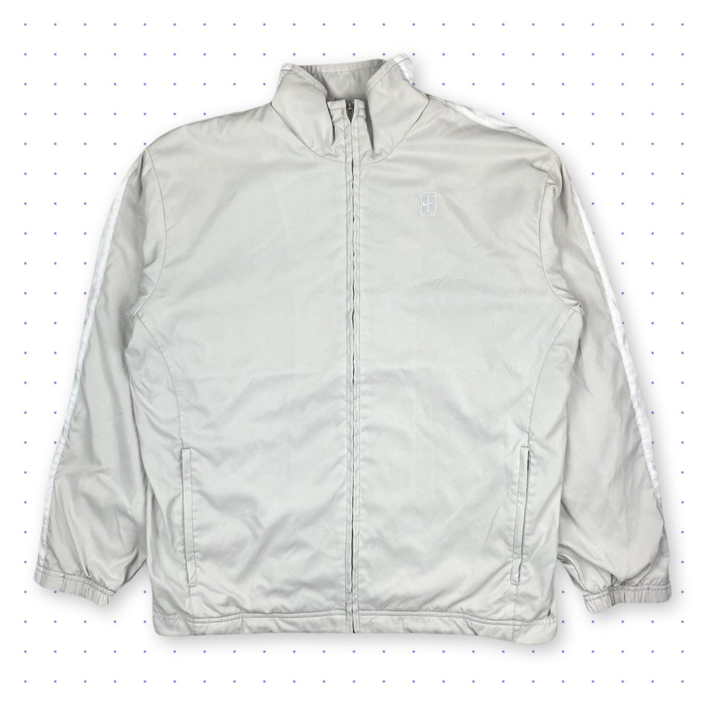 00s Nike Court Jacket Beige/Eggshell