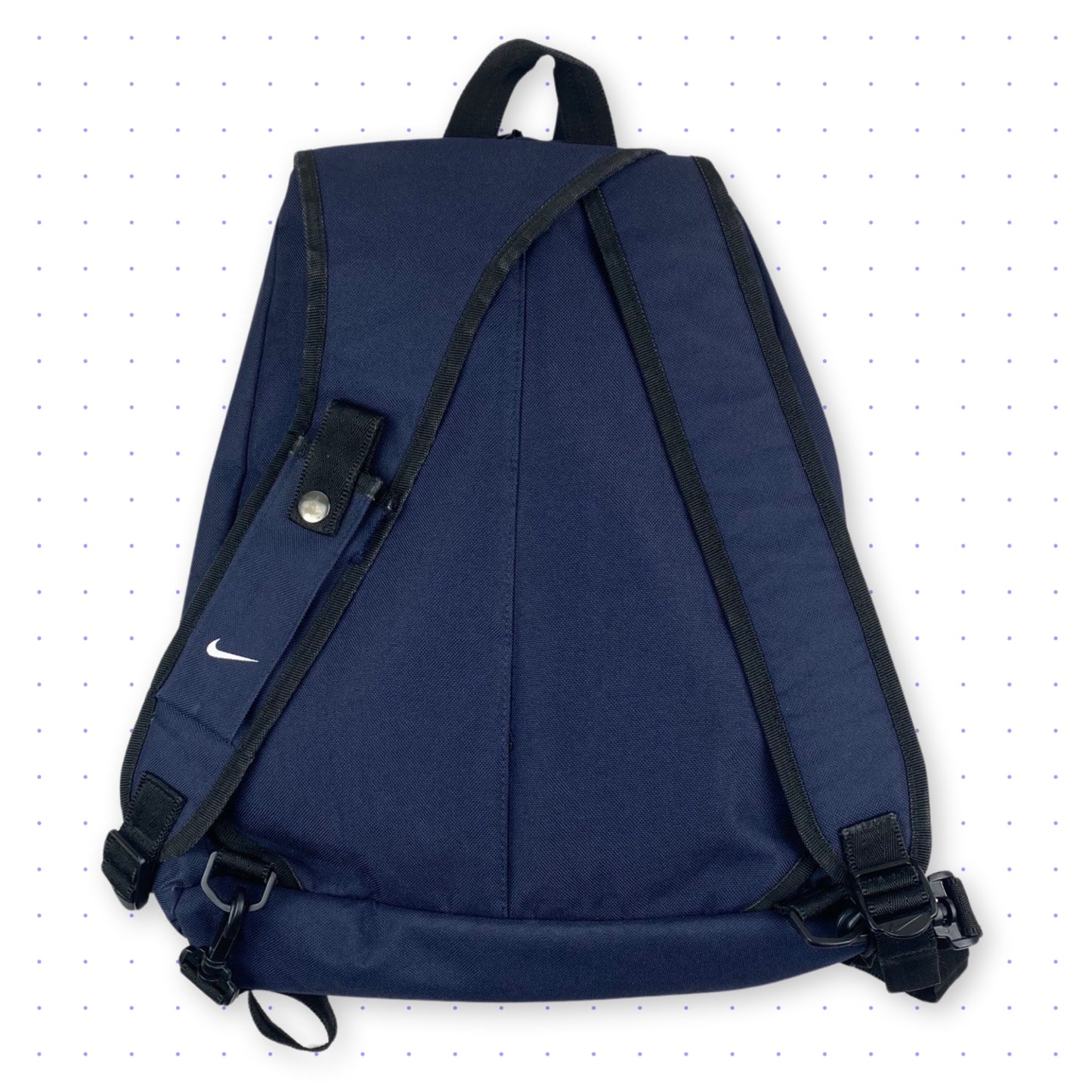 00s Nike Urban/Morse Code 2in1 Slingbag/Backpack Navy