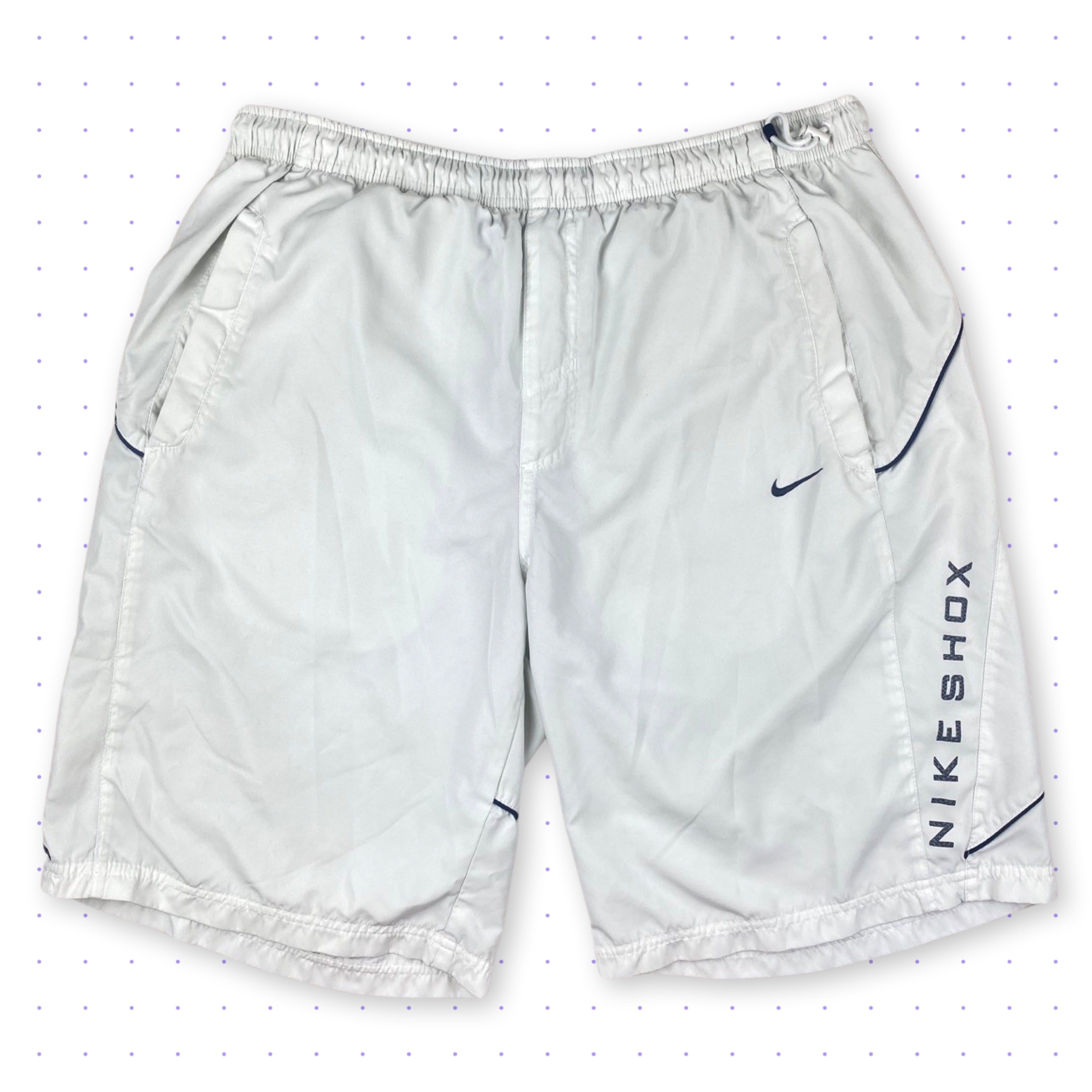 00s Nike Shox Shorts White – welltosell