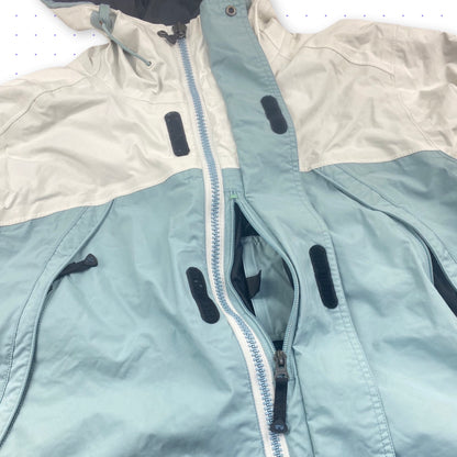 00s Nike ACG Storm-Fit Packable Jacket Babyblue/White