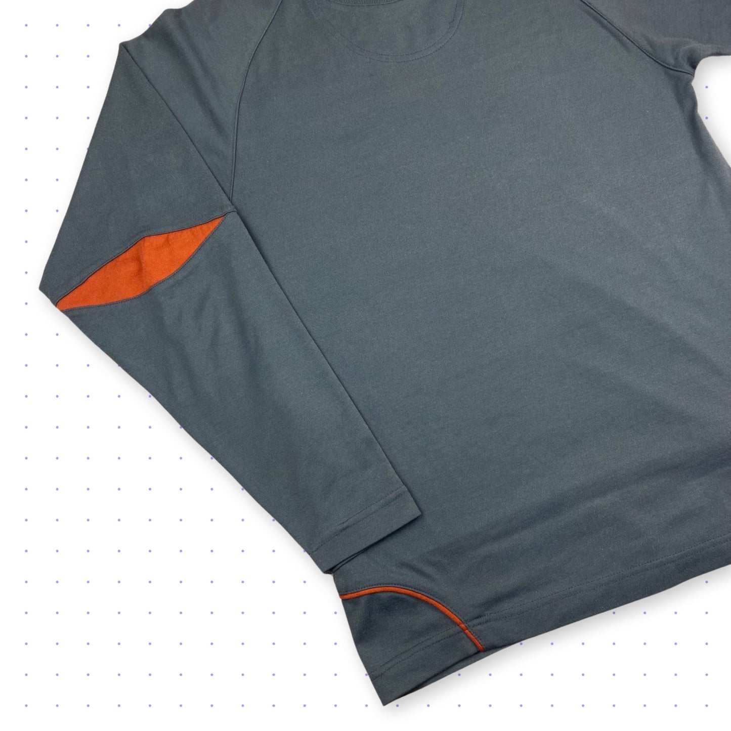 00s Nike Piped Longsleeve Grey