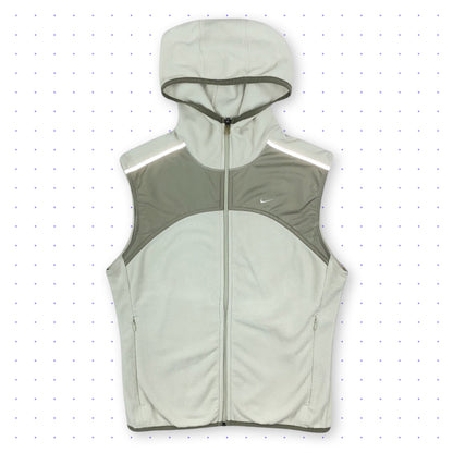 00s Nike Therma-Fit Reflective Fleece Vest