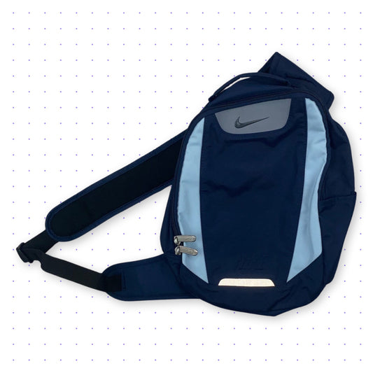 00s Nike Reflective Slingbag Navy