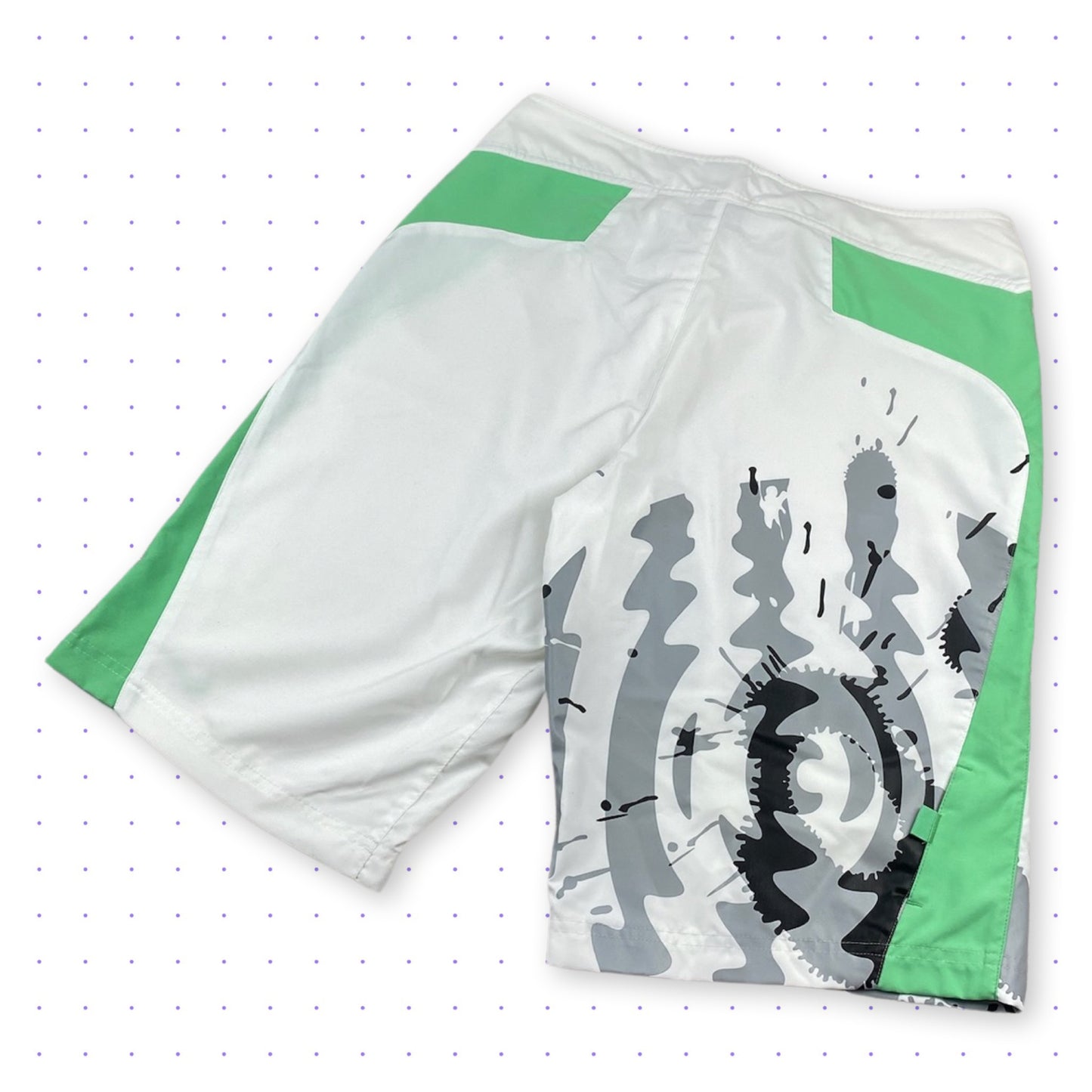 00‘s Nike Board Shorts White/Green