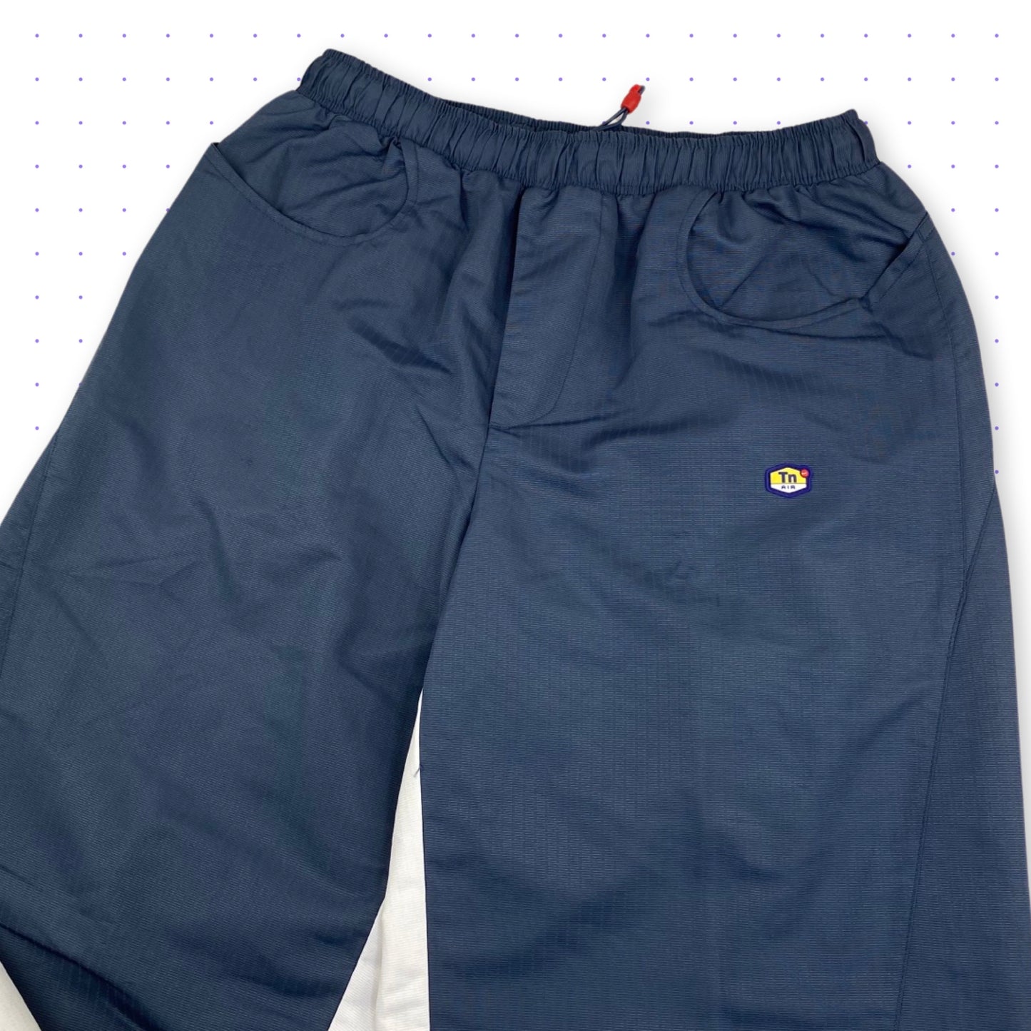 00s Nike Tn Trackpants Navy/White