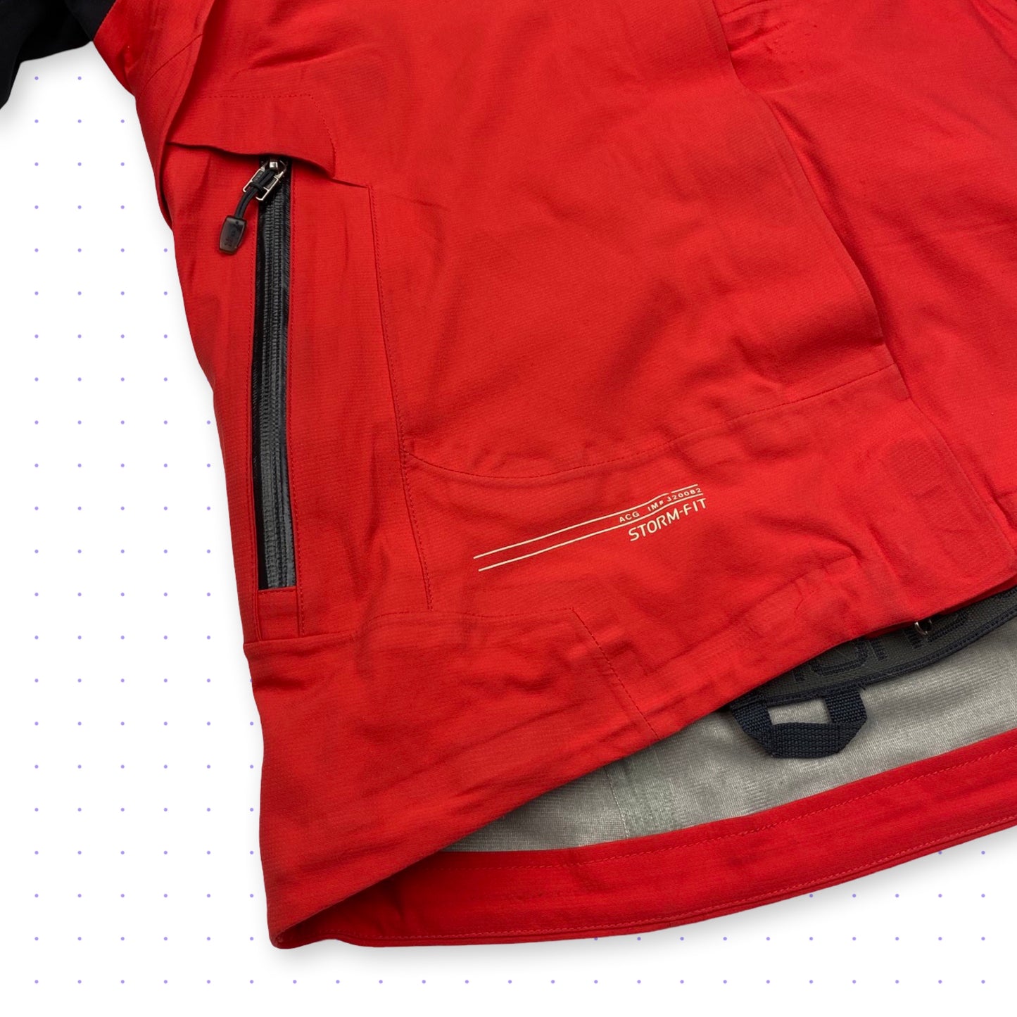 00s Nike ACG RECCO Ventilated Jacket Red