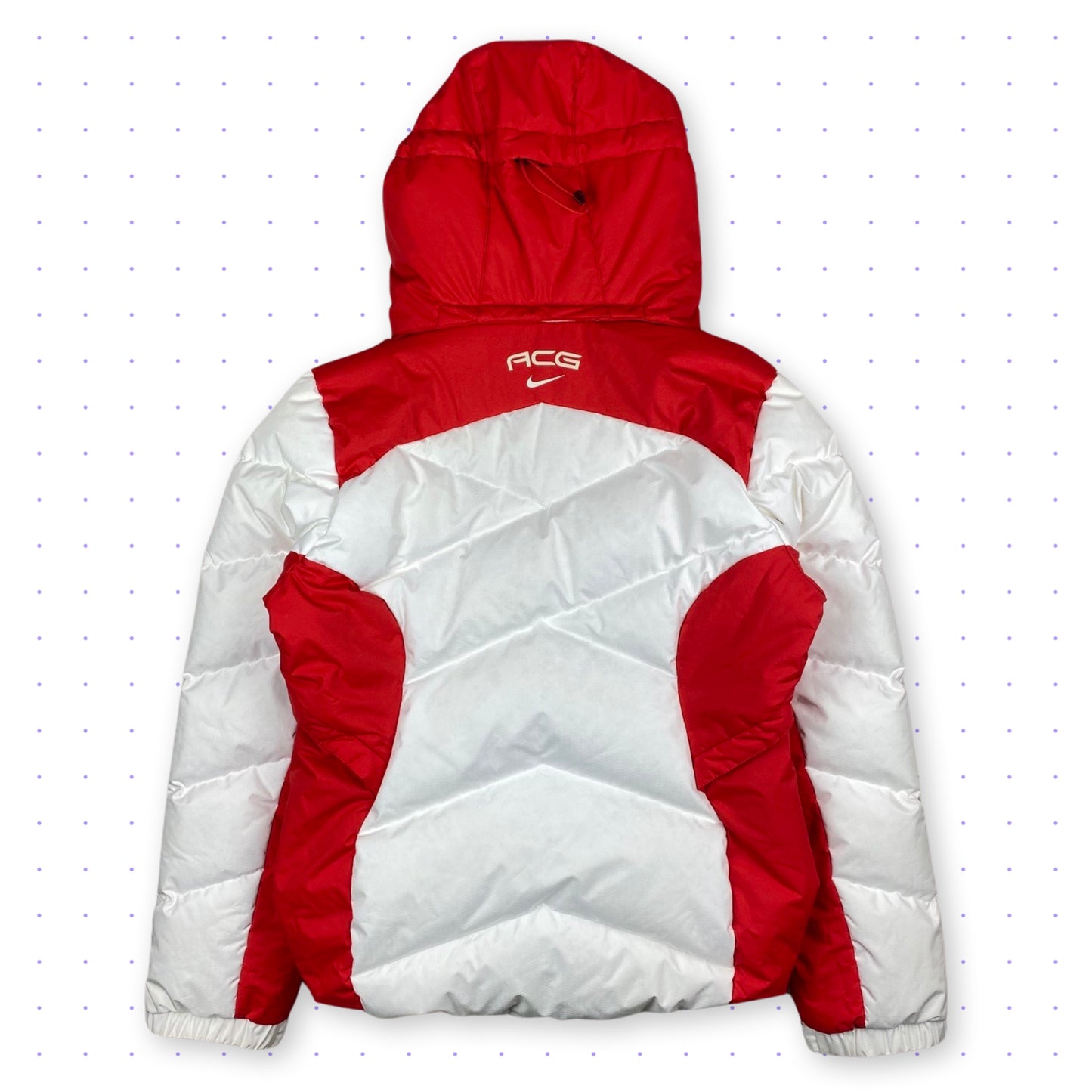 ‘06 Nike ACG Ventilated Puffer Jacket White/Red