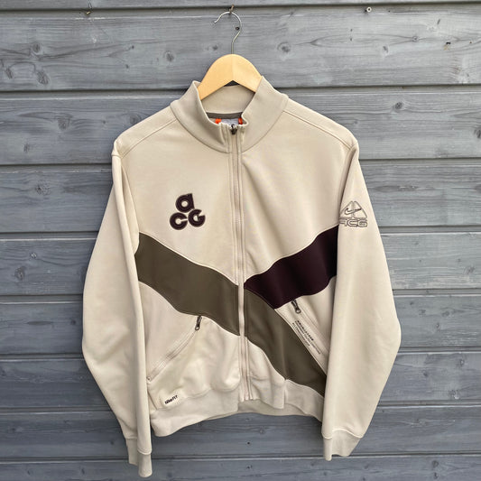 00s Nike ACG Therma-Fit Asymmetrical Jacket Beige