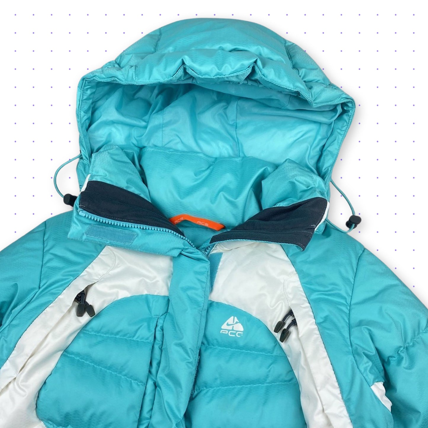 00s Nike ACG Ventilated Puffer Turquise/White