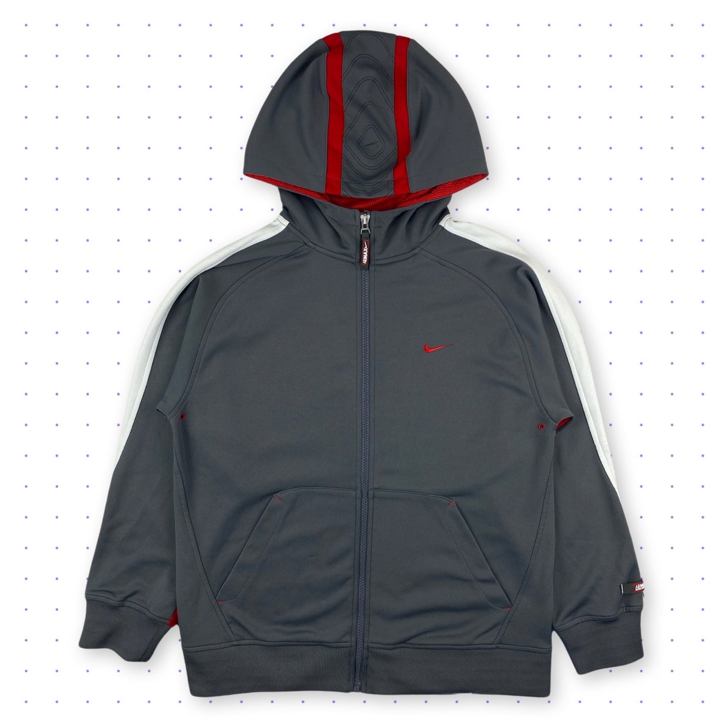 00s Nike Airmax Jacket Grey/Red