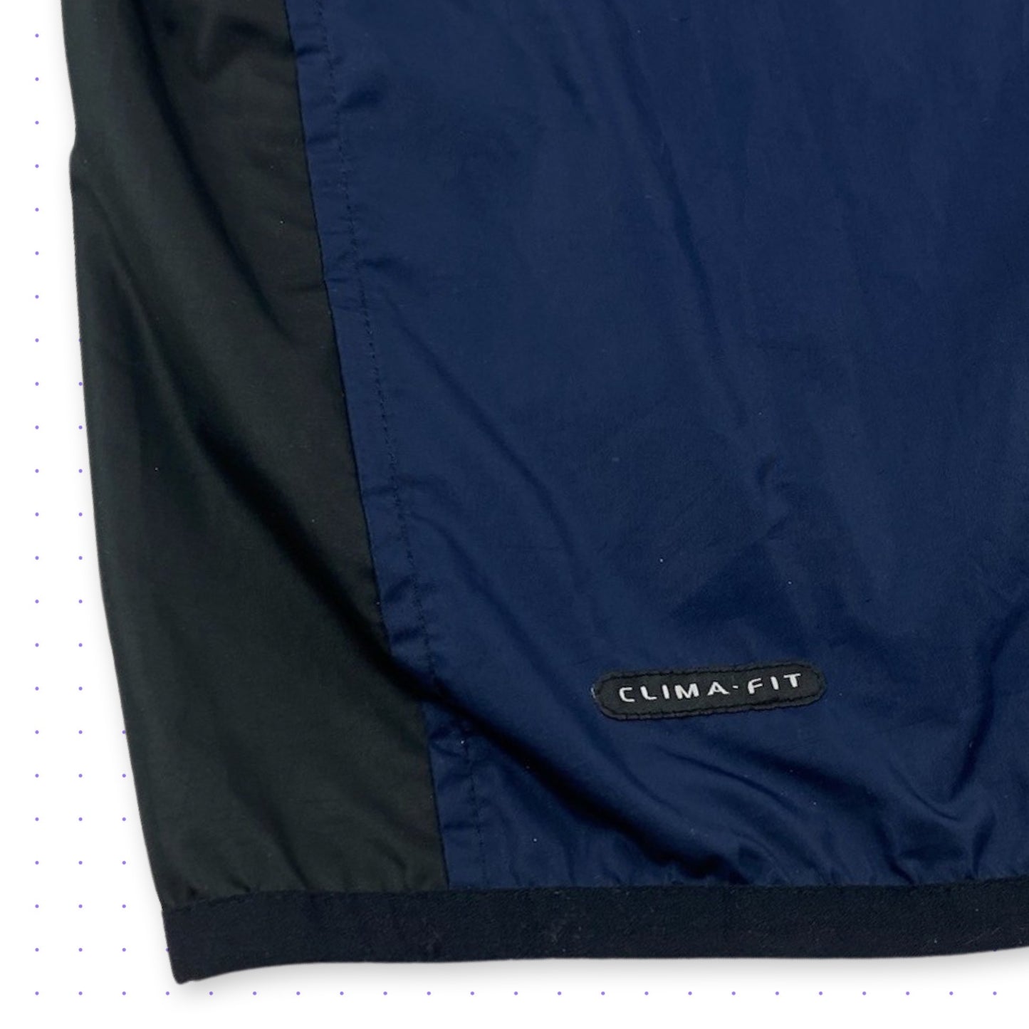 00s Nike Clima-Fit Ventilated Jacket Navy