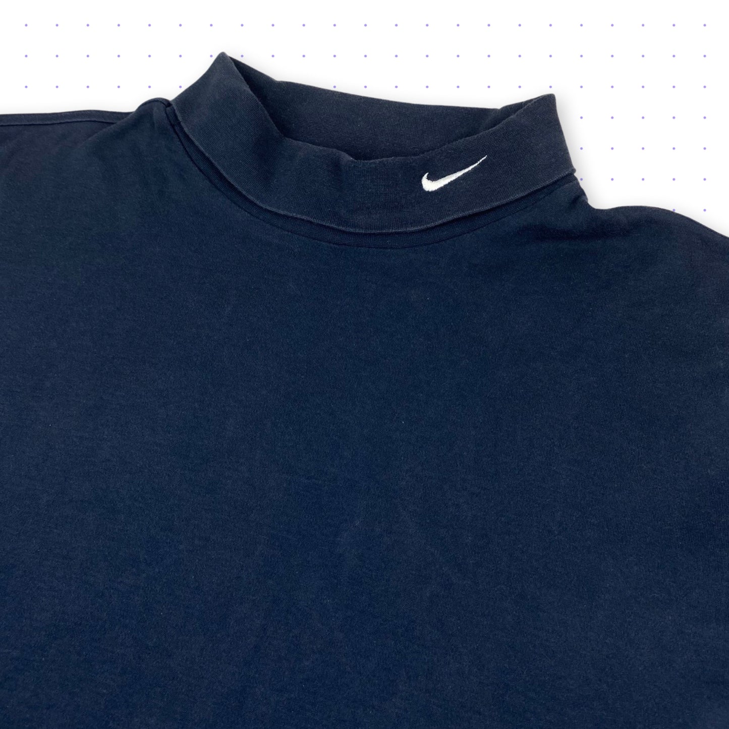 00s Nike Turtleneck Sweater Navy