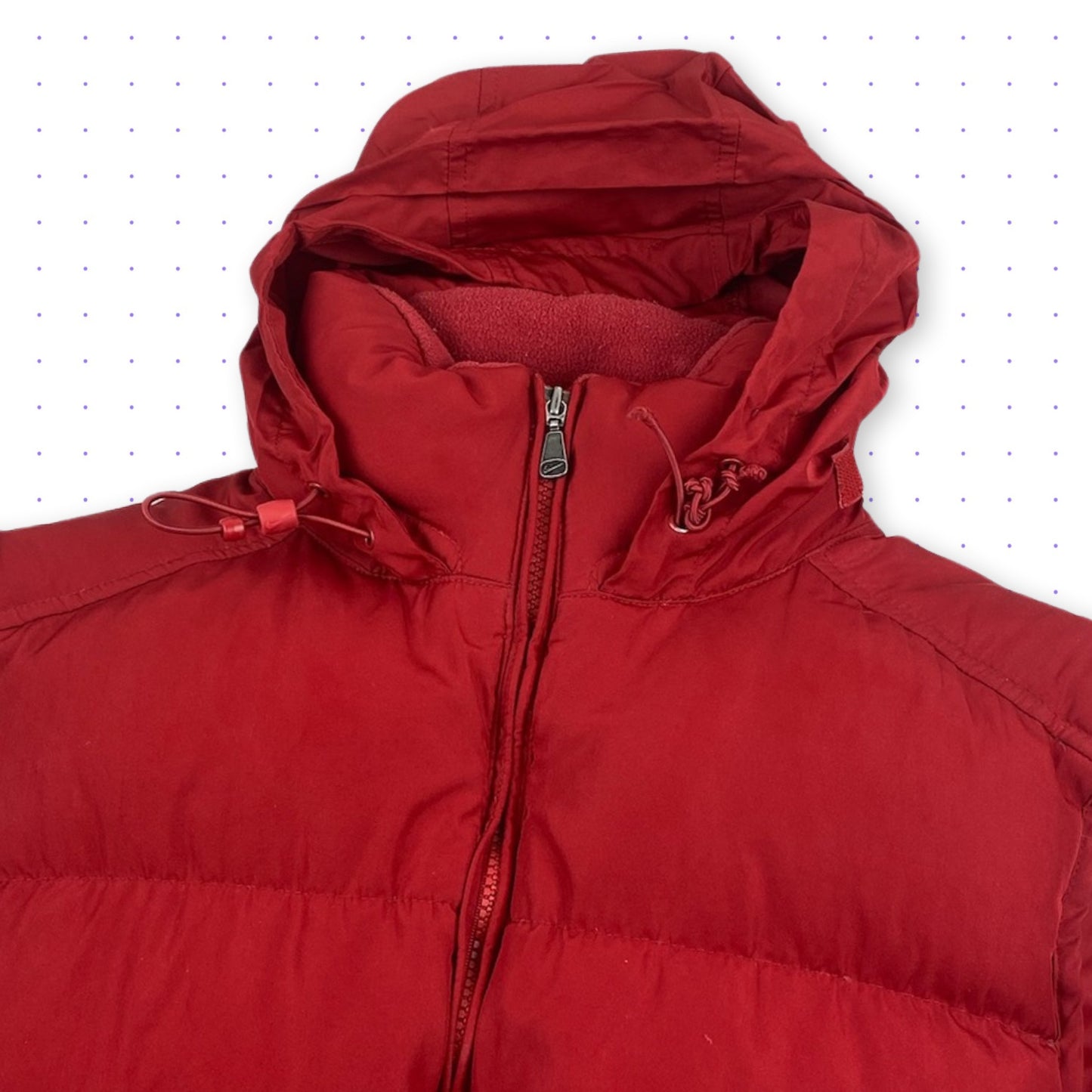 00s Nike Down Vest Red