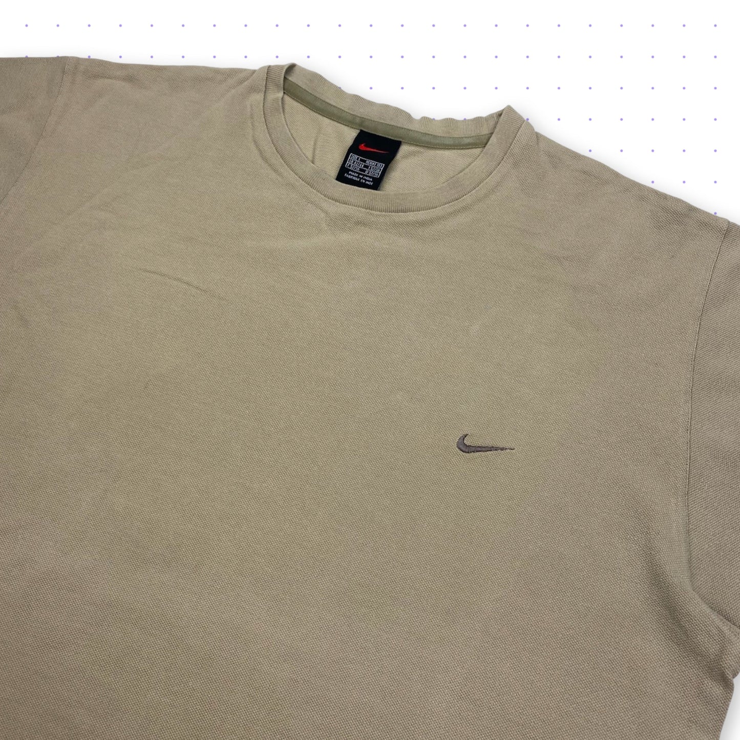 90s Nike T-Shirt Beige