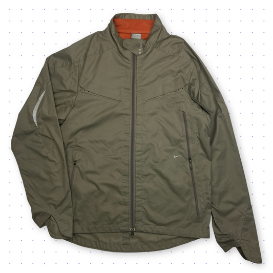 00s Nike+ Ventilated Multi-Pocket Jacket Khaki Green