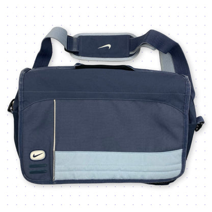 00s Nike Messenger Bag Faded Blue