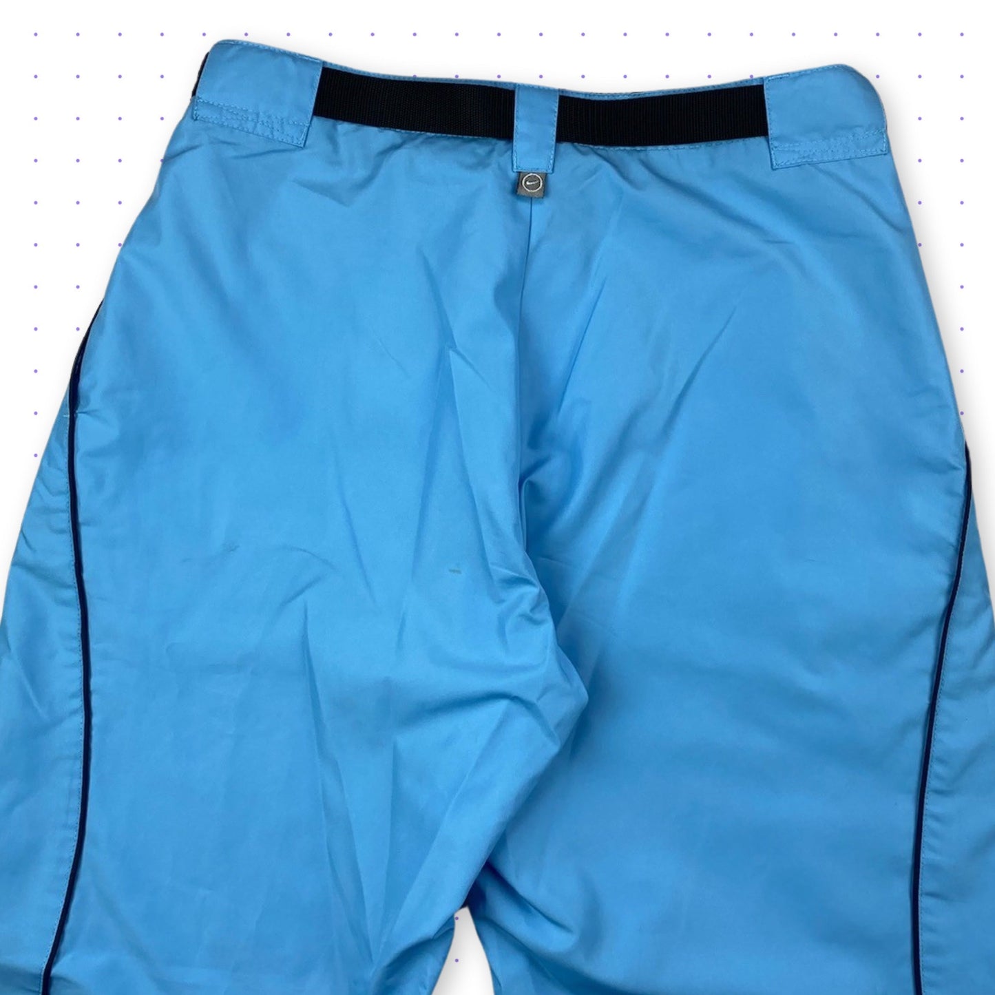 00s Nike Piped Trackpants Blue