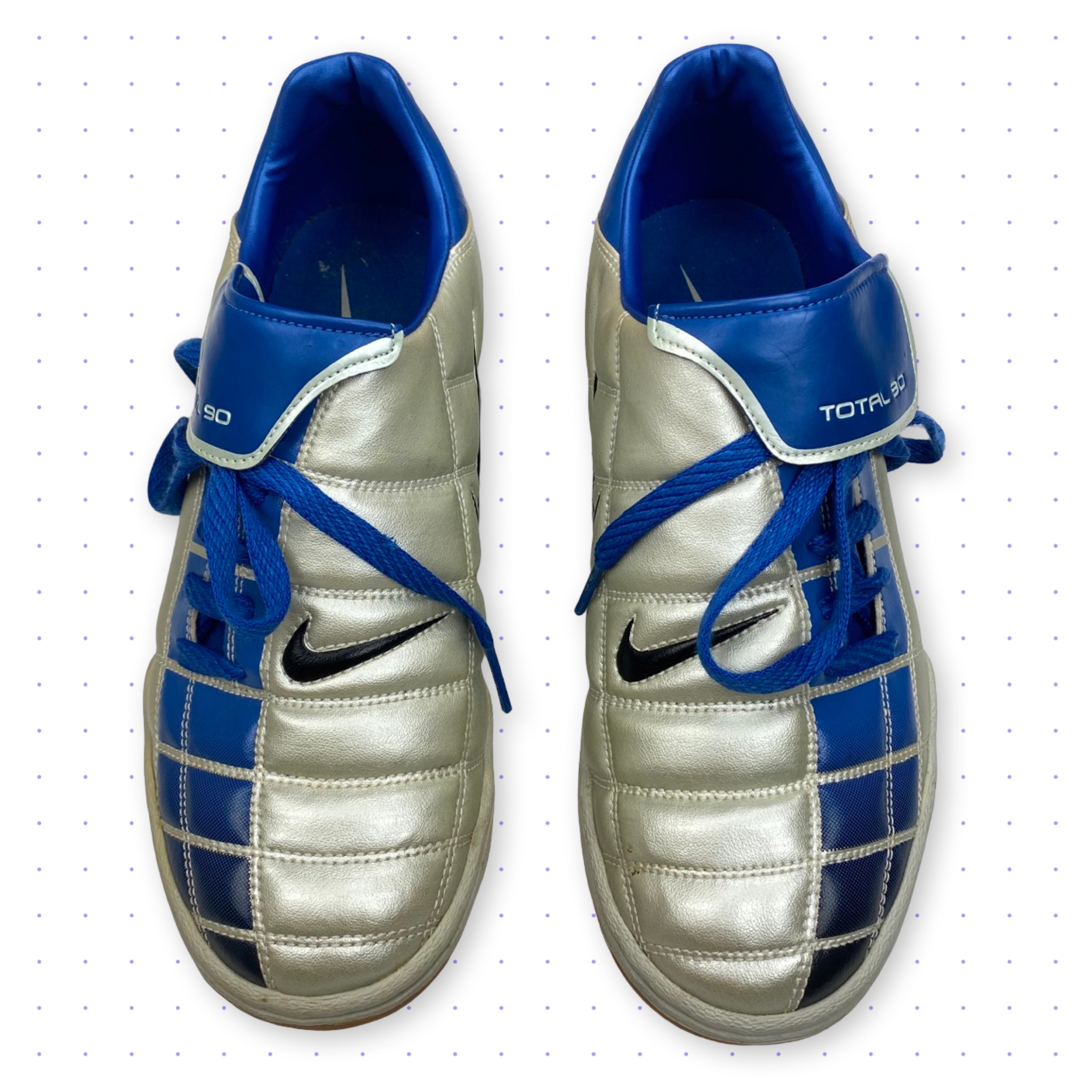 total 90 blue and silver