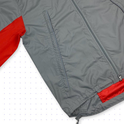 00s Nike Clima-Fit Reflective Jacket Grey/Red