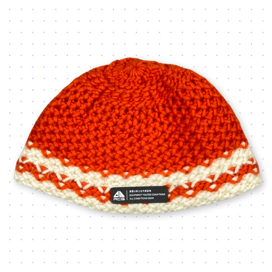 ´06 Nike ACG Knit Wool Beanie Orange