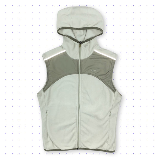 00s Nike Therma-Fit Reflective Fleece Vest