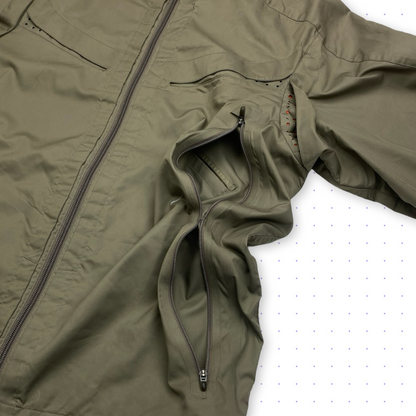 00s Nike+ Ventilated Multi-Pocket Jacket Khaki Green