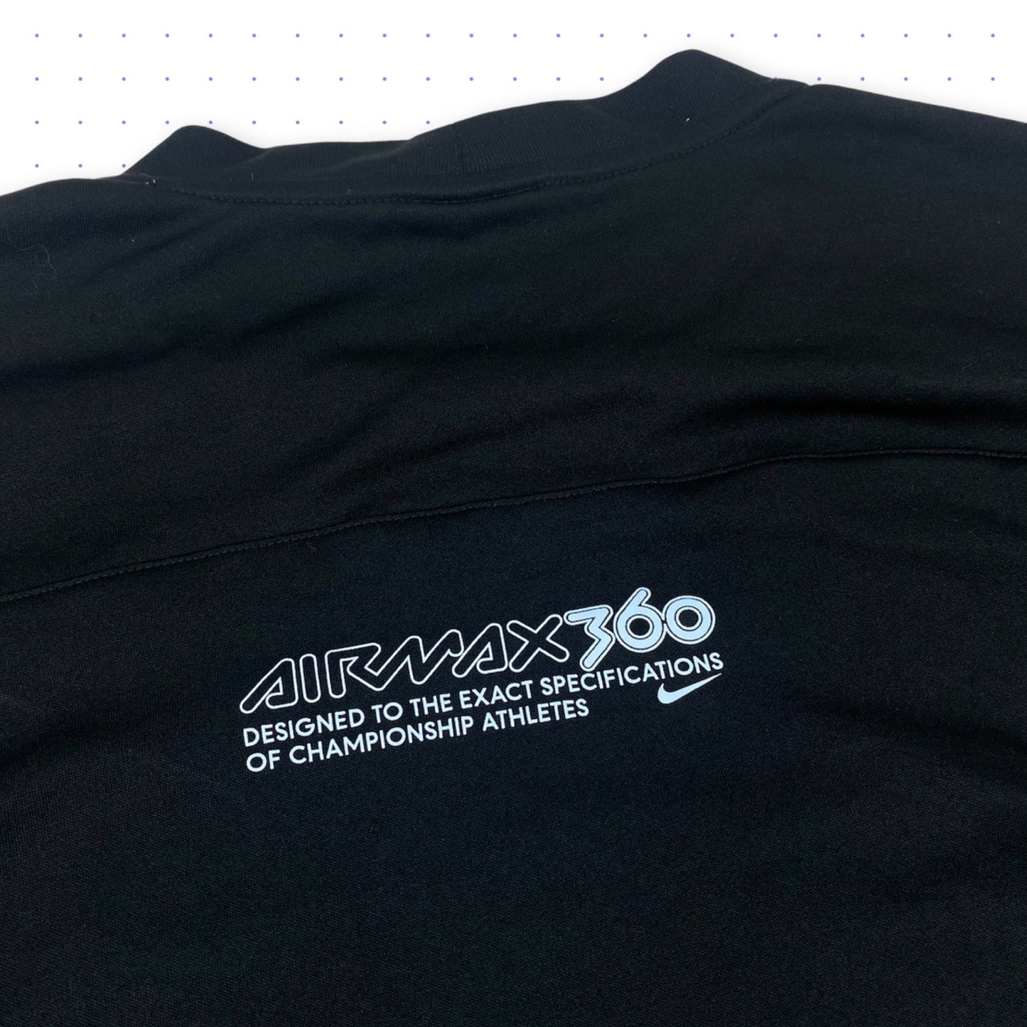 00s Nike Airmax 360 T-Shirt Black