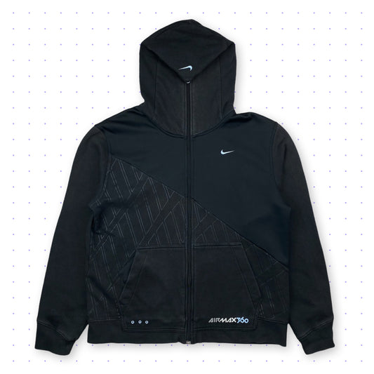 00s Nike Airmax 360 Full Zip Jacket Faded Black