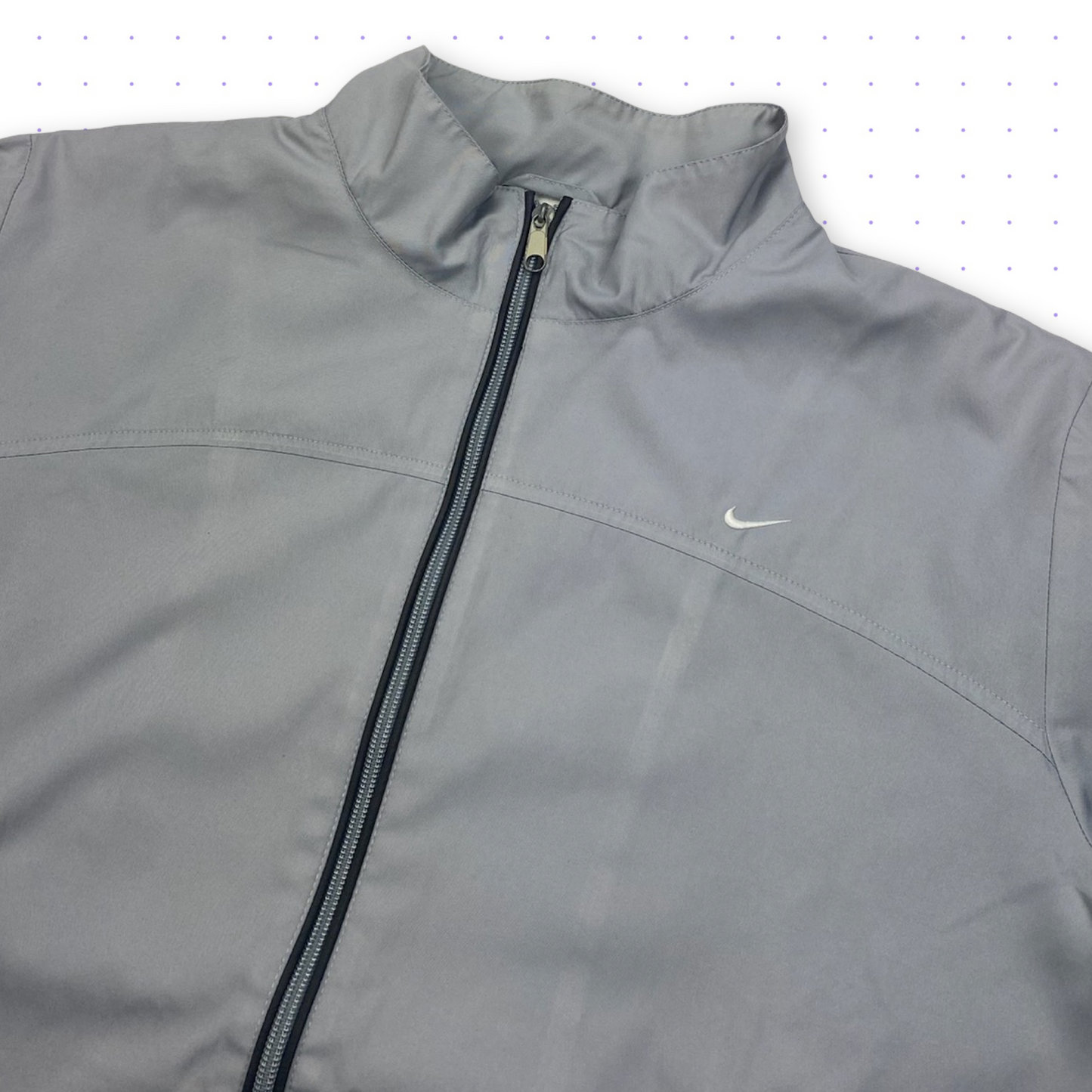 00s Nike Mini Swoosh Jacket Grey