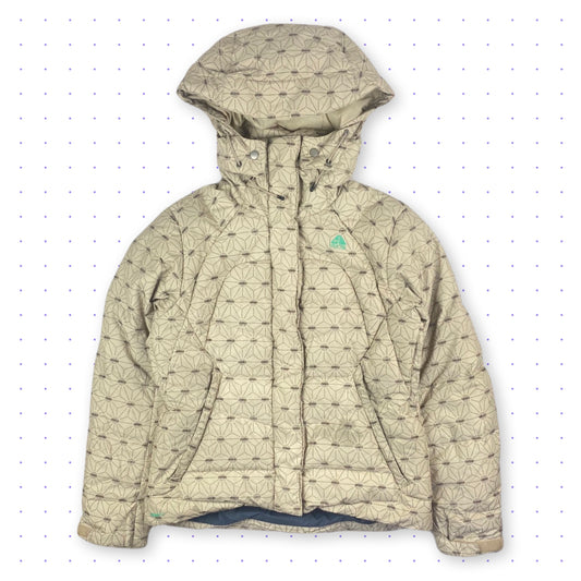 00s Nike ACG Ventilated Down Puffer Jacket Beige