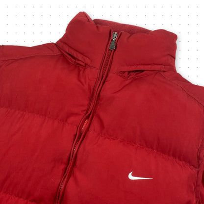 00s Nike Down Vest Red