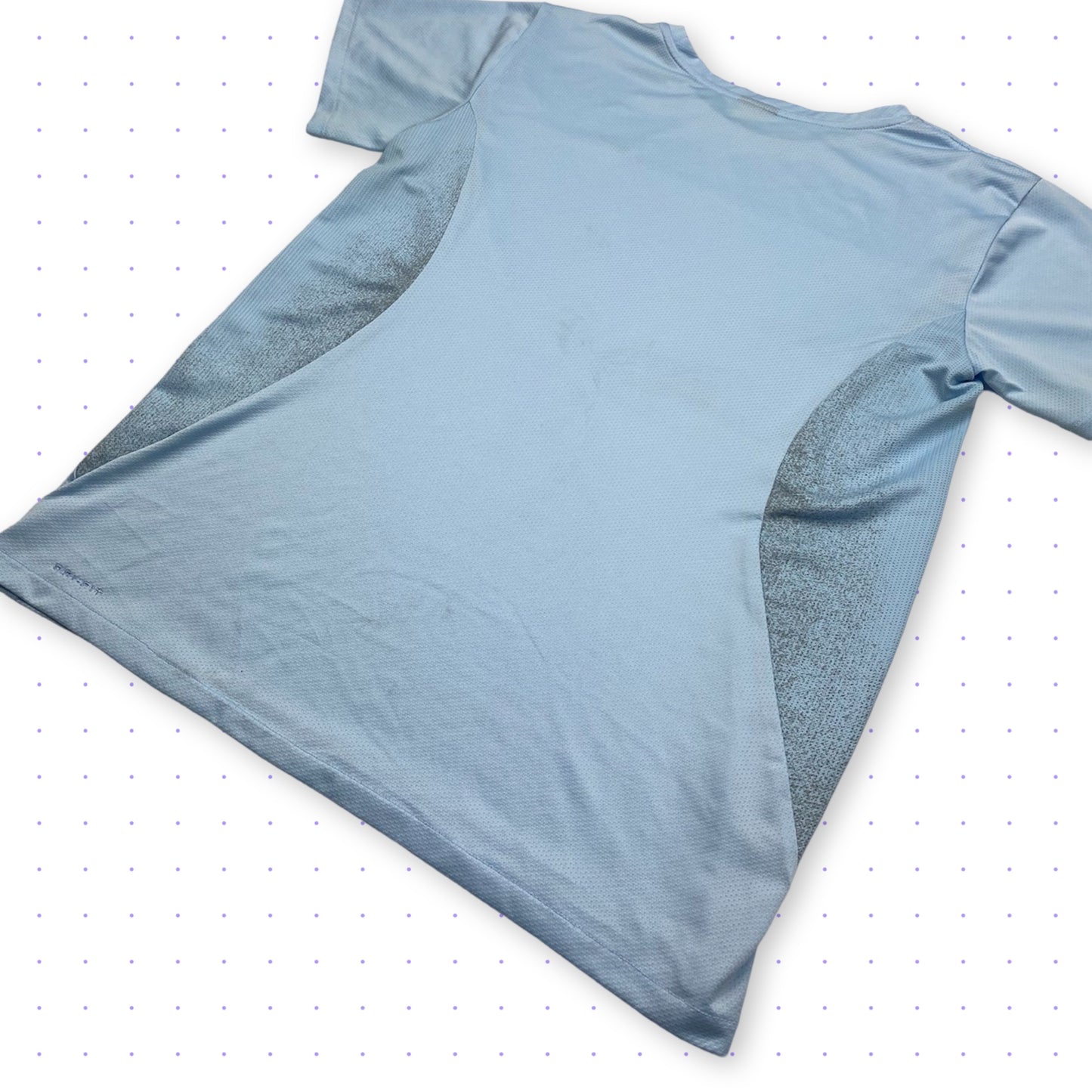 00s Nike Mesh T-Shirt Baby-blue