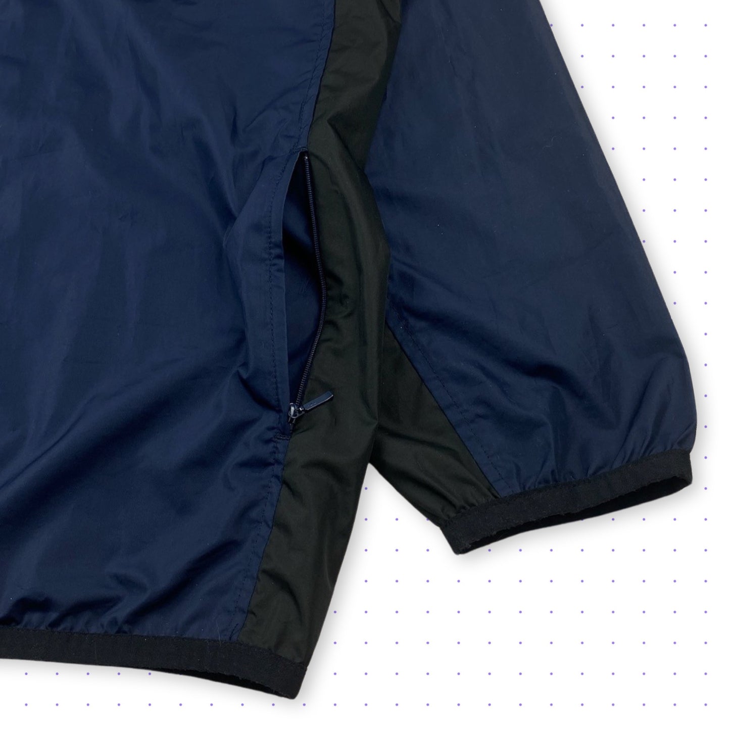 00s Nike Clima-Fit Ventilated Jacket Navy