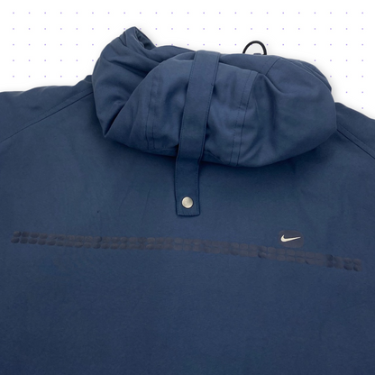 00s Nike Tactical Puffer Jacket Navy Blue