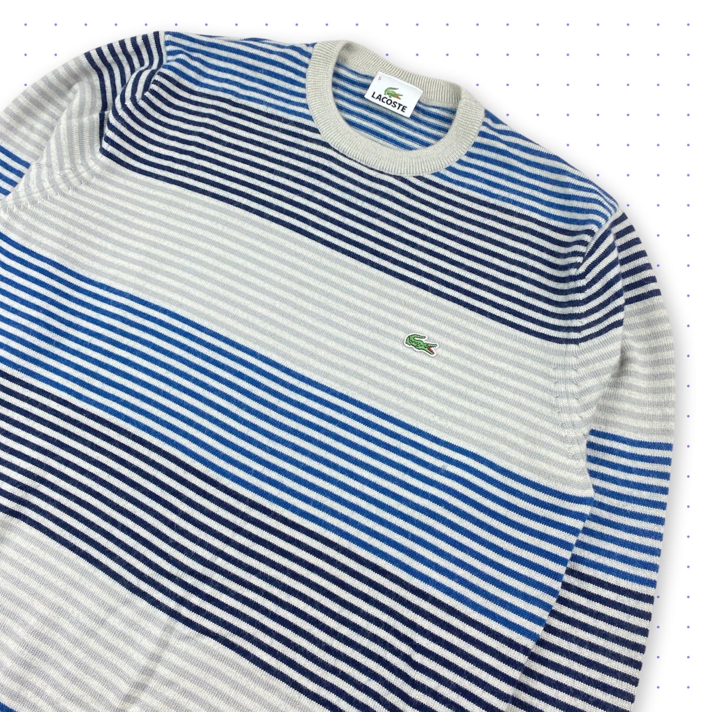 Lacoste Sweater Blue/Grey